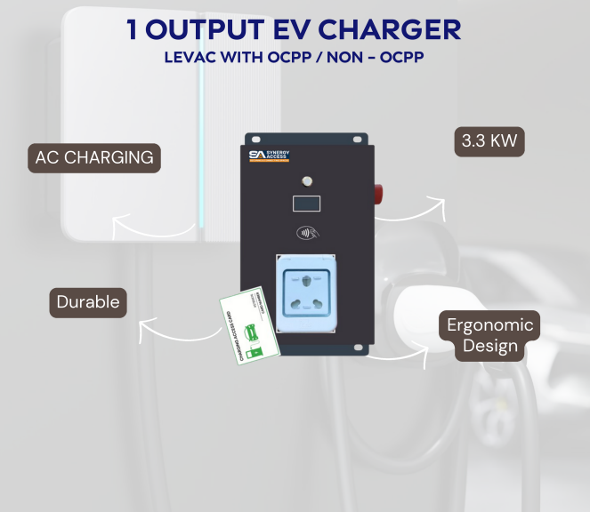 DC Fast Single Gun EV Charger - Type 6